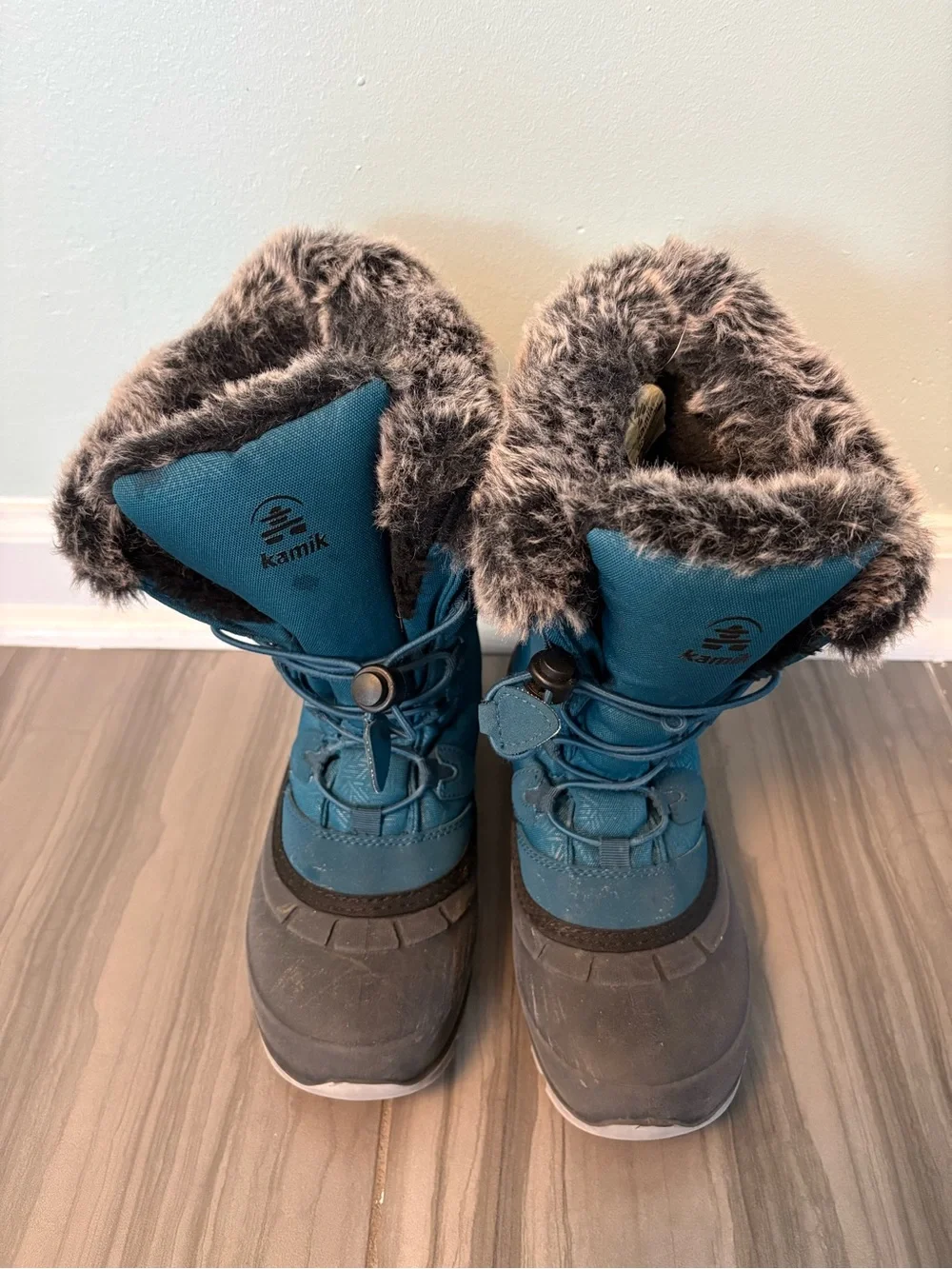 Kamik Women's Momentum 3 Waterproof Teal Winter Snow Boots Size 7 Gorpcore